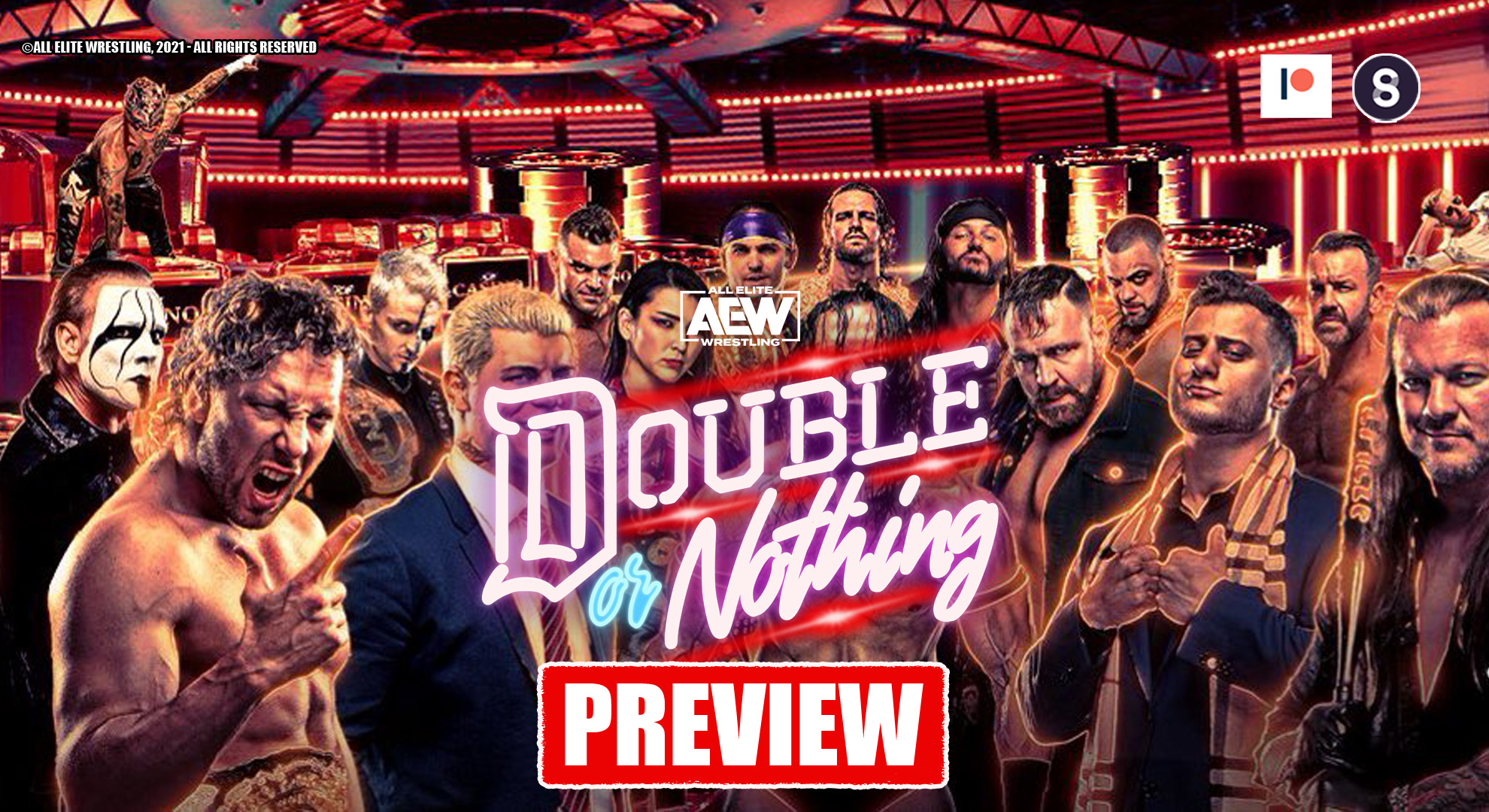 AEW Double Or Nothing 2021 im Preview-Podcast – Alle Matches, alle